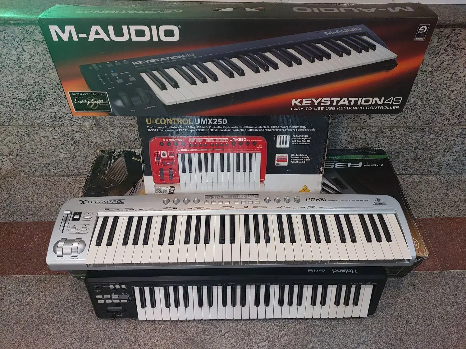 ارگ(کیبورد)میدی کنترلر همه مدل خریدار MIDI پیانو|پیانو، کیبورد، آکاردئون|تهران, پونک|دیوار