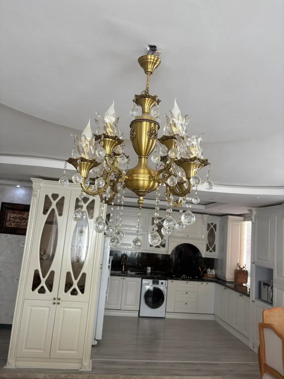 لوستر|لوستر و چراغ آویز|اراک, |دیوار