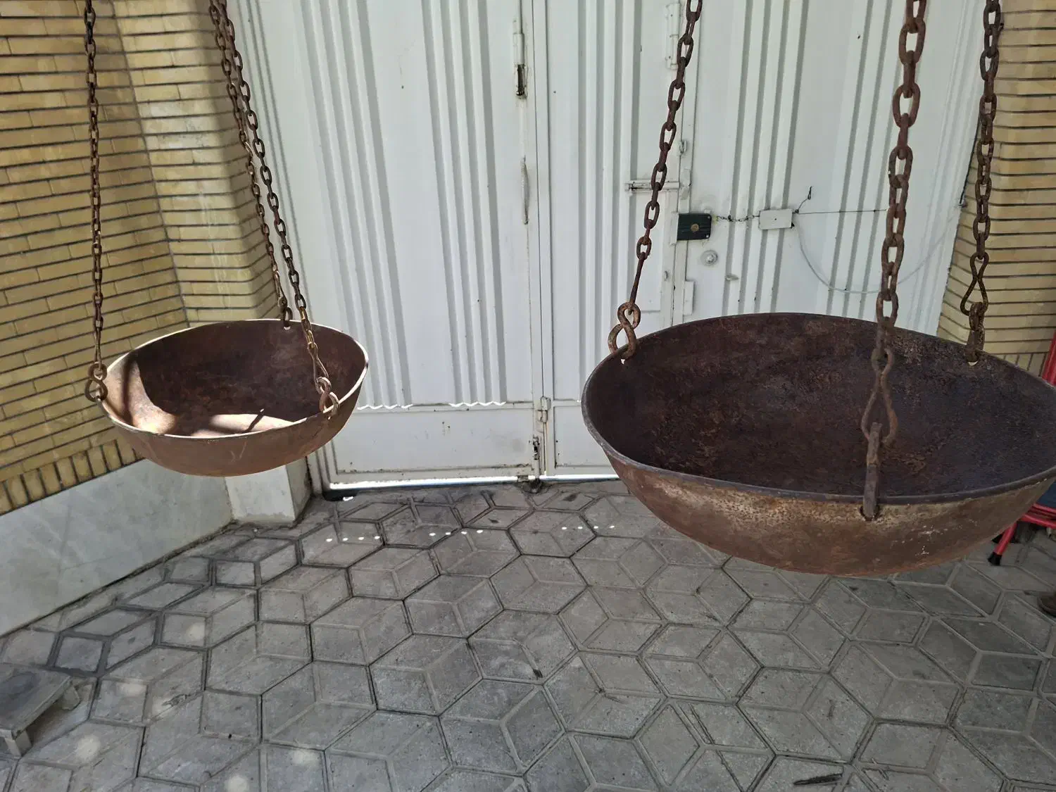 ترازو قاجاری کمیاب|کلکسیون اشیاء عتیقه|فسا, |دیوار