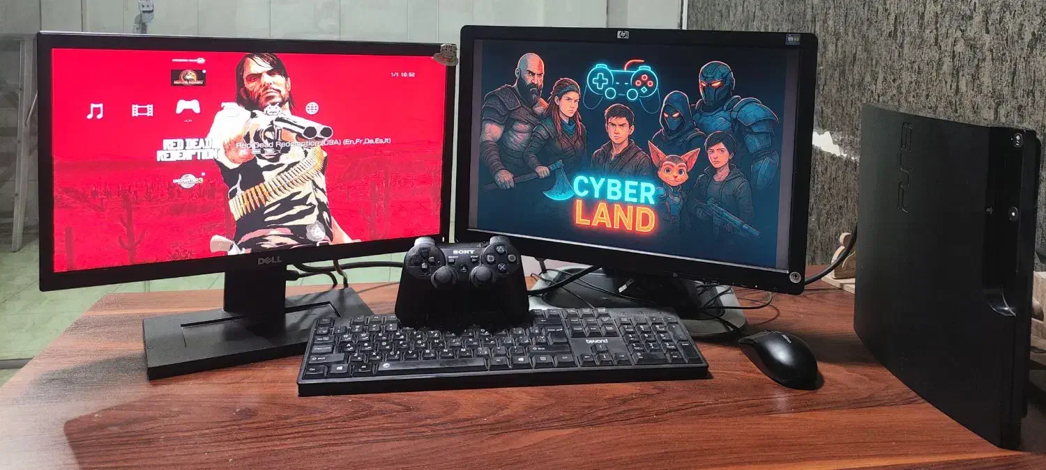 PS3 SLIM اسلیم 150گیگ کپی خور|کنسول، بازی ویدئویی و آنلاین|کرج, حیدرآباد|دیوار