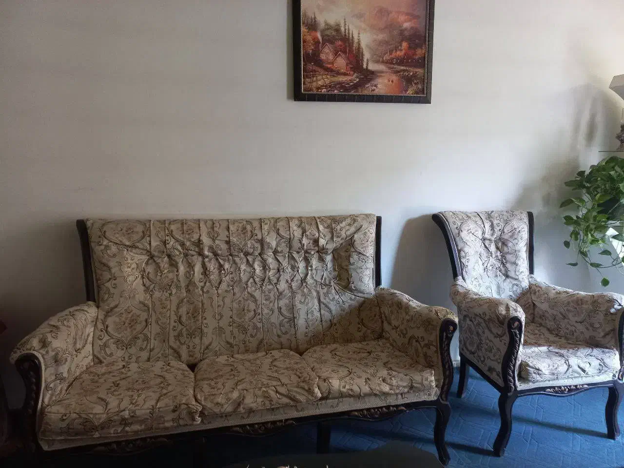 مبل کارکرده شش نفره مناسب خانه باغ|مبلمان خانگی و میز عسلی|تهران, پیکان شهر|دیوار