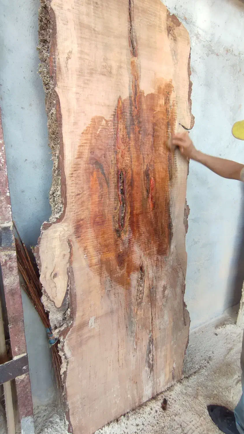 تولید انواع میزهای نهار خوری و جلو مبلی اسلب چوبی|عمده‌فروشی|بندرعباس, |دیوار