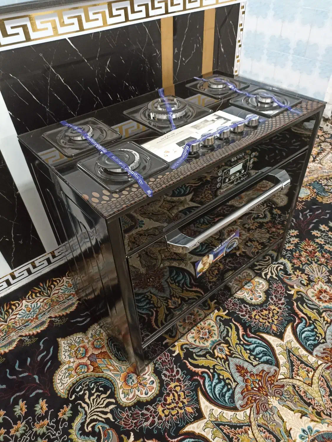 اجاق گاز برند کیسا طرح فر بدون چودن نو نو|اجاق گاز و لوازم برقی پختوپز|دورود, |دیوار