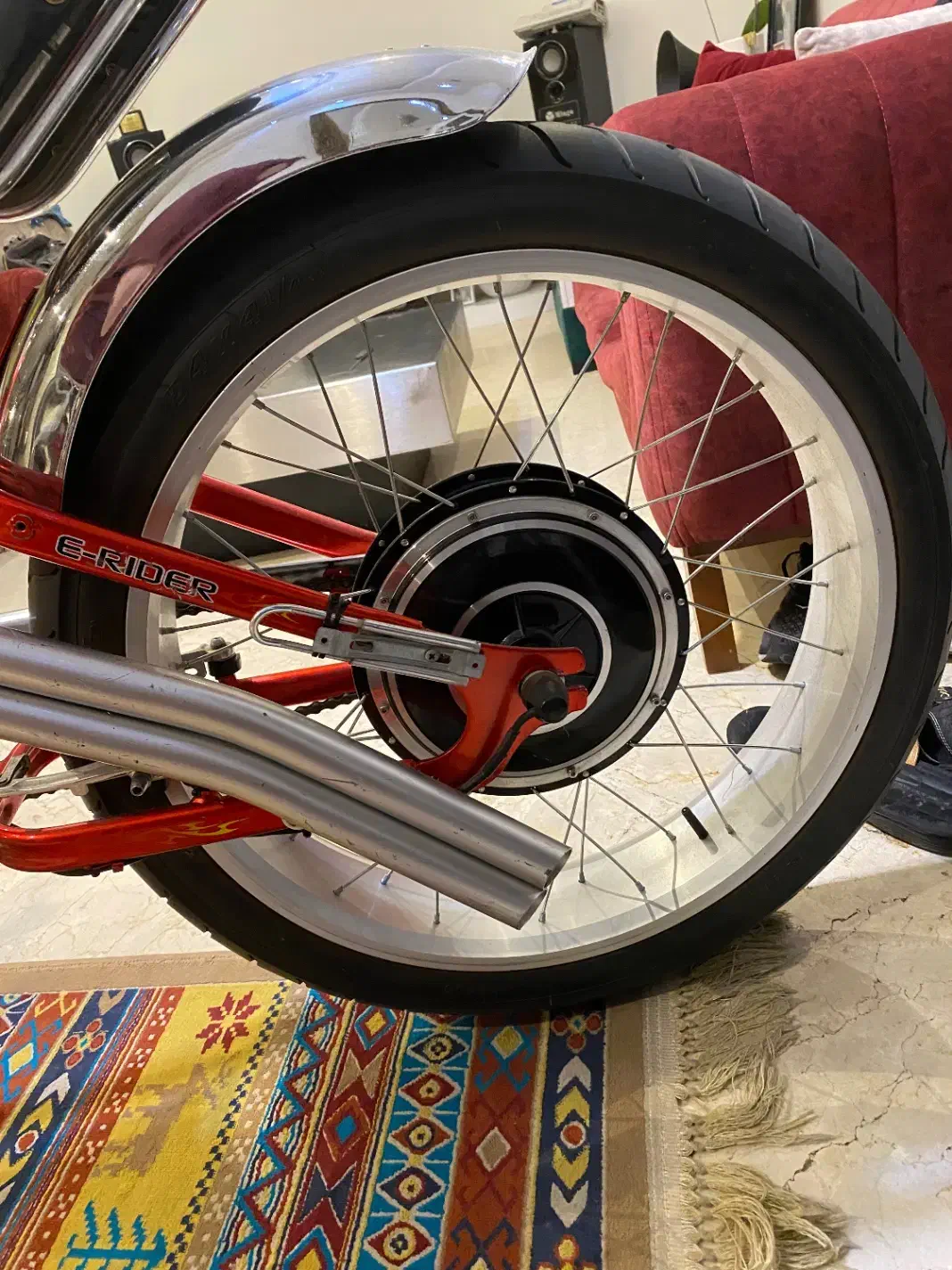 دوچرخه برقی هارلی کلکسیونی فروش بدلیل مهاجرت|دوچرخه، اسکیت، اسکوتر|تهران, شهرک نفت|دیوار