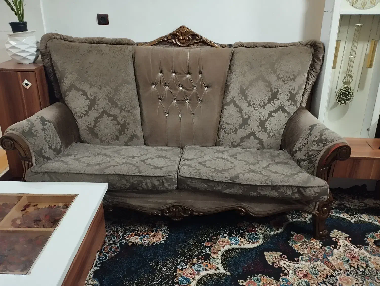 مبل نیمه استیل|مبلمان خانگی و میز عسلی|علی‌آباد کتول, |دیوار