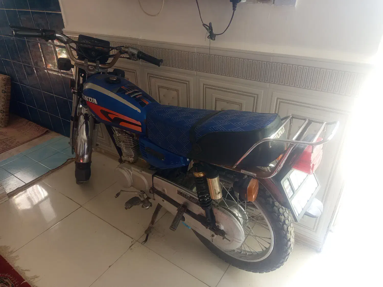 موتور تر تمیز بدون هیچ ایرادی|موتورسیکلت|جاسک, |دیوار