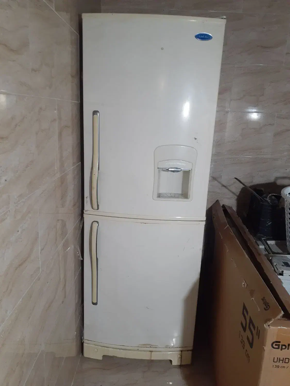 یک عدد یخچال فریزر جنرال استیل اصل|یخچال و فریزر|گرگان, |دیوار