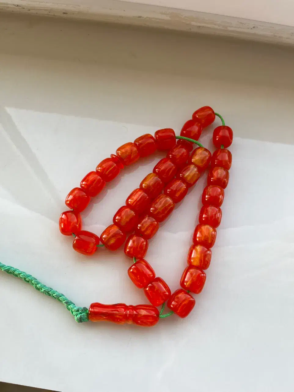 تسبیح چرکه پرتغالی|کلکسیون اشیاء عتیقه|اردبیل, |دیوار