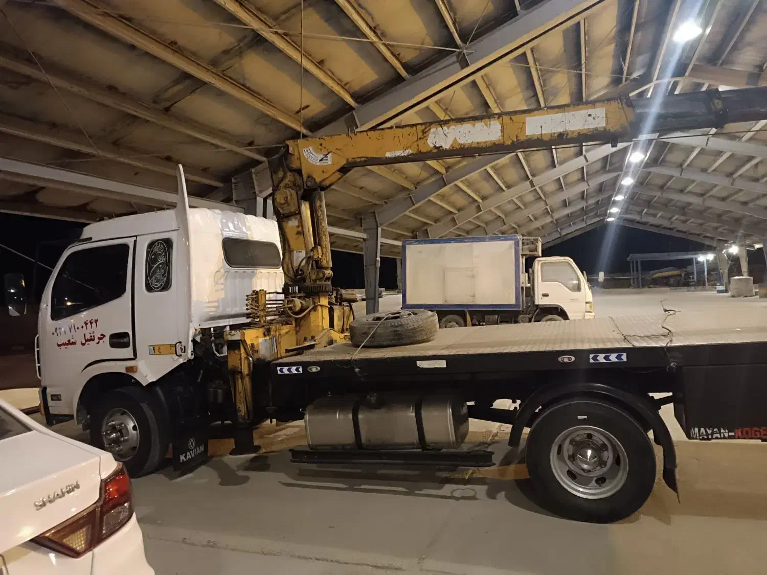 خدمات جرثقیل محدودیت کاری باسعیدو تاپی پشت و رمکان|خدمات حمل و نقل|قشم, |دیوار