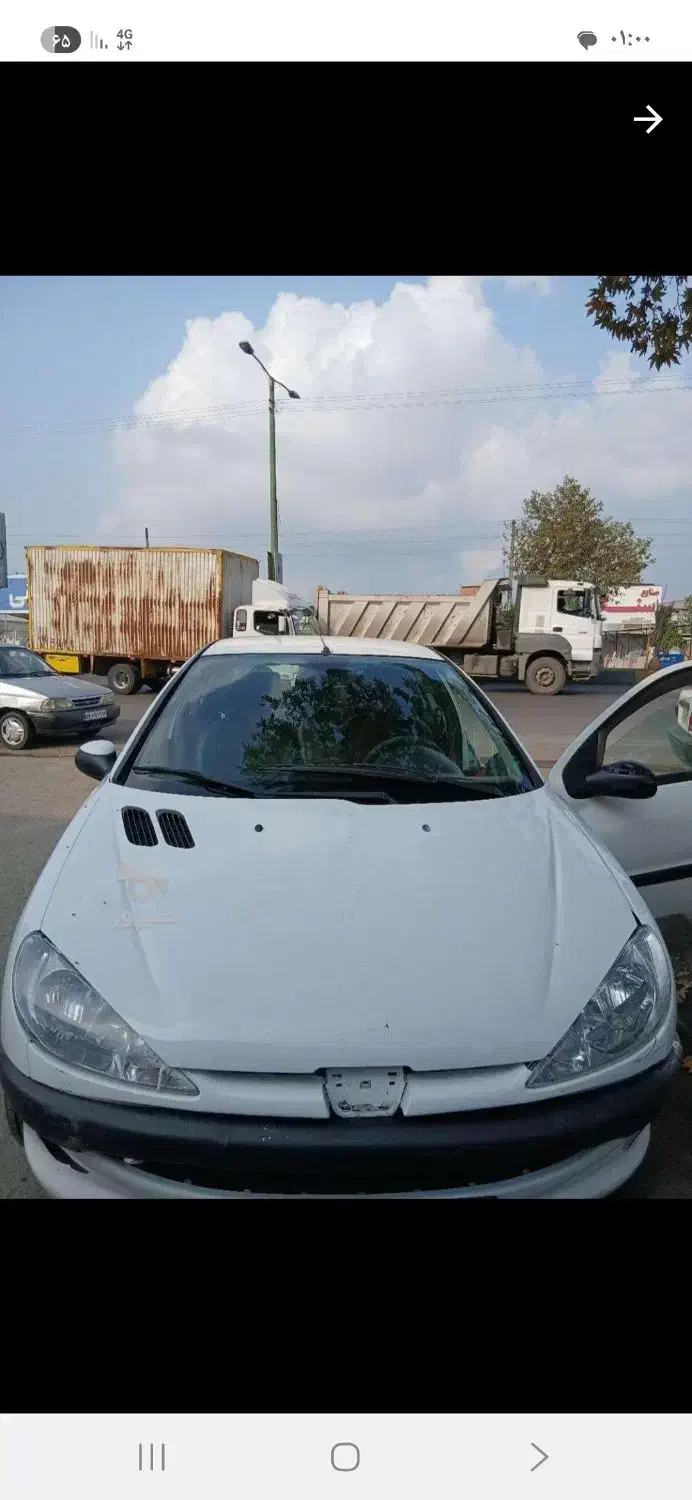 ۲۰۶ صندوقدارر(بی رنگ) رتیپ۵ مدل۹۶سفیدنقدی اقساطی|خودرو سواری و وانت|قائمشهر, |دیوار