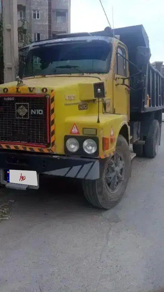 فروش ولوو ان ۱۰ به علت تغییر شغل(تماس)|خودرو سنگین|نقده, |دیوار