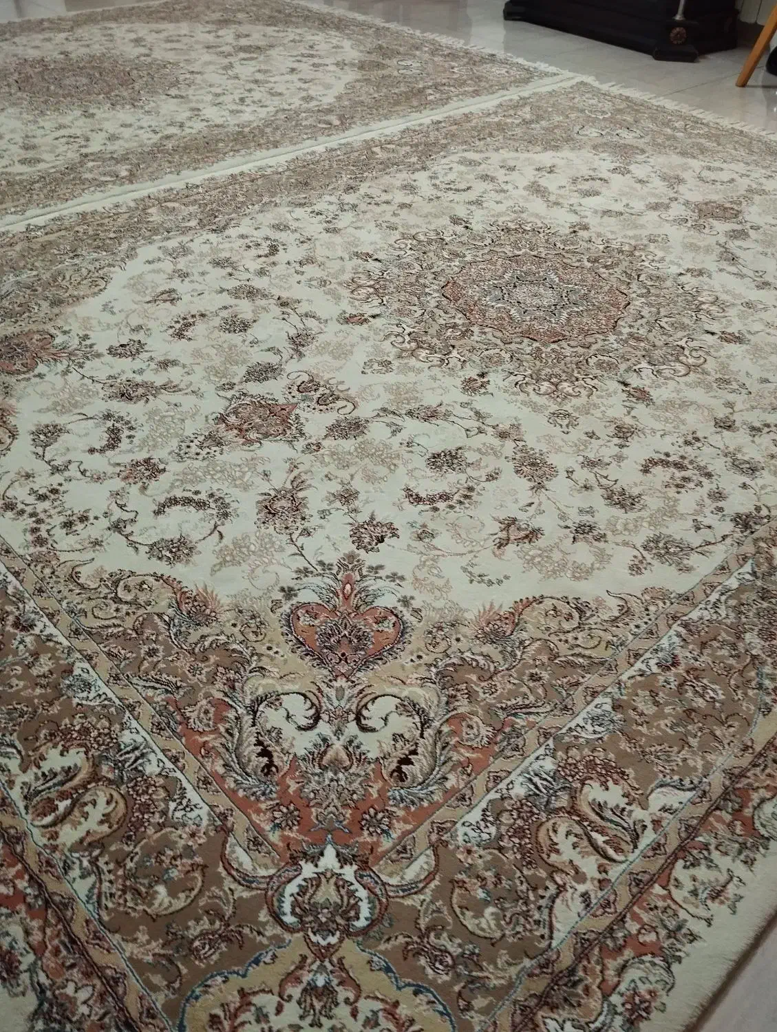 دو عدد فرش ۶متری|فرش|صومعه‌سرا, |دیوار