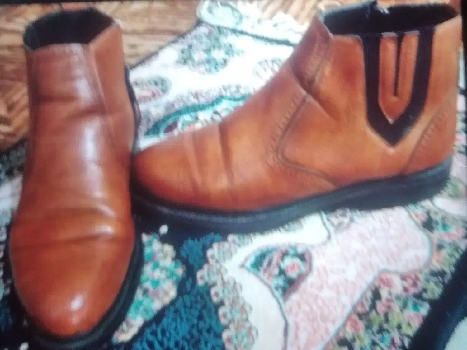 کفش چرم نیم زیب|کیف، کفش، کمربند|نسیم‌شهر, |دیوار