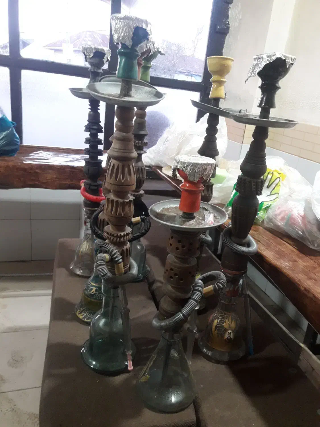 قلیان|زیورآلات و اکسسوری|سیاهکل, |دیوار