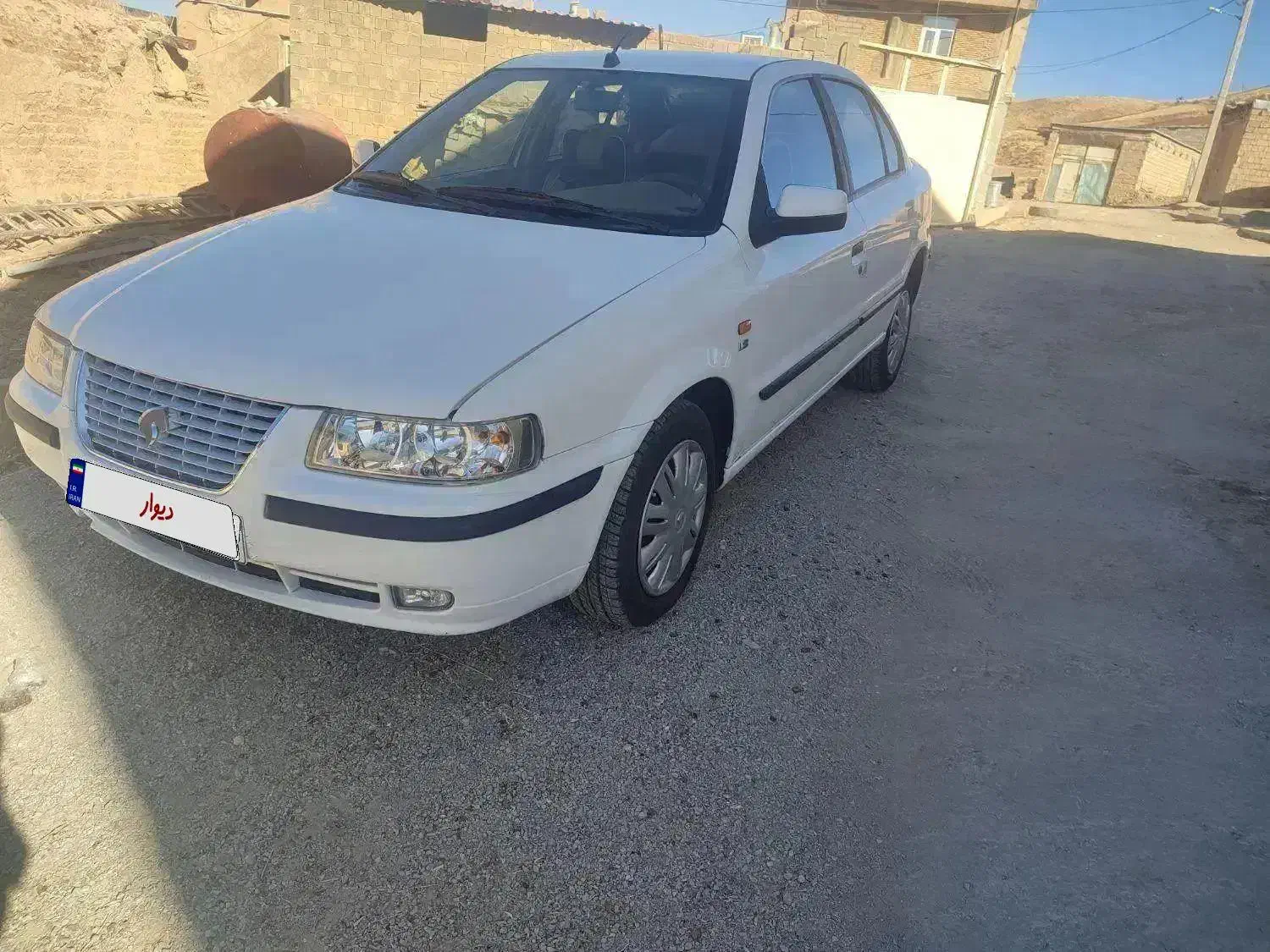 سمند92بد‌ون رنگ|خودرو سواری و وانت|سقز, |دیوار