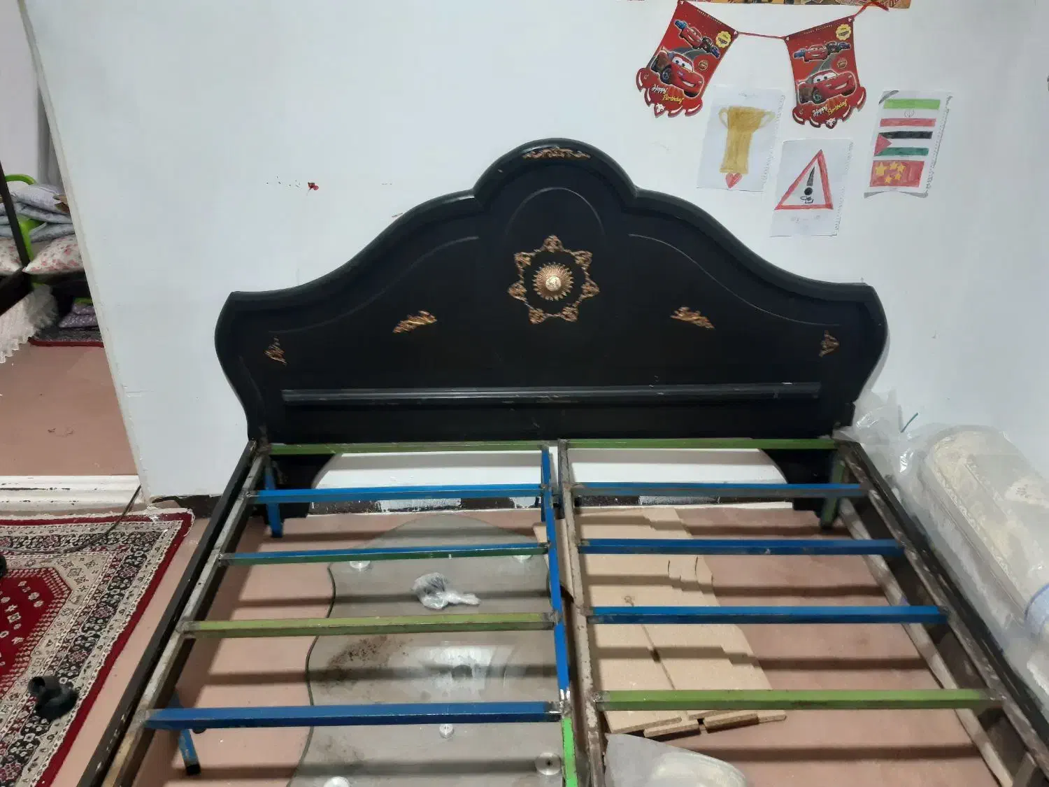 تخت خواب دونفره|تخت و سرویس خواب|شریفآباد, |دیوار