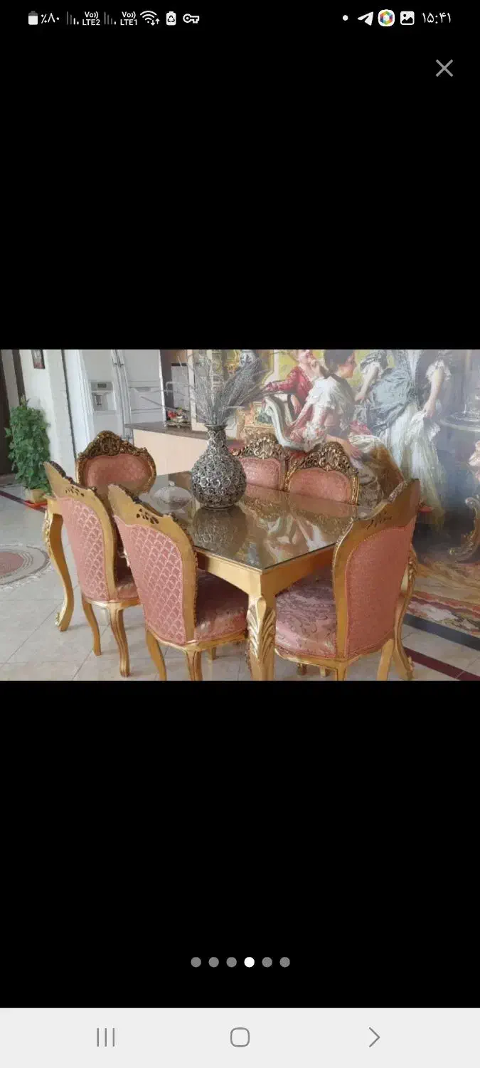 میز ناهار خوری سلطنتی|میز و صندلی غذاخوری|پردیس, فاز ۸|دیوار