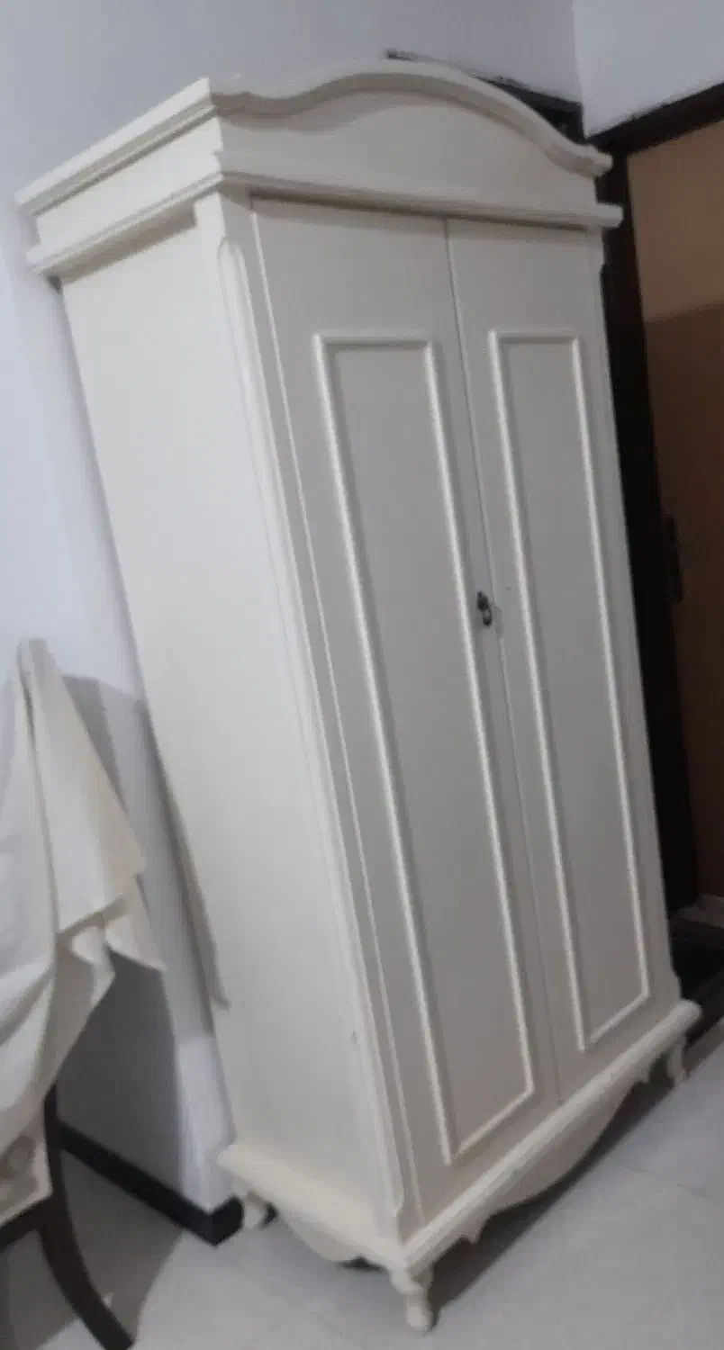 تخت تک نفره با تشک وکمد  بسیار تمیز|تخت و سرویس خواب|پاکدشت, پاکدشت (مامازند)|دیوار