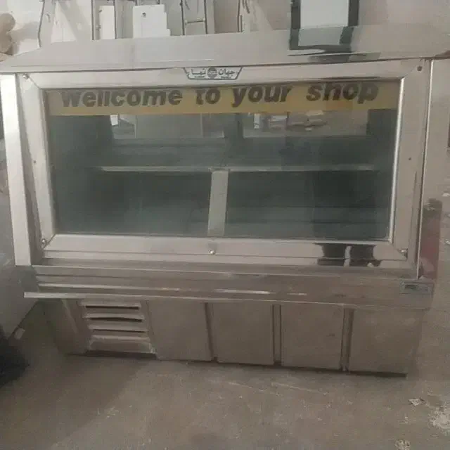 یخچال ویترینی جهان نما کوچیک سالم|یخچال و فریزر|کوهدشت, |دیوار