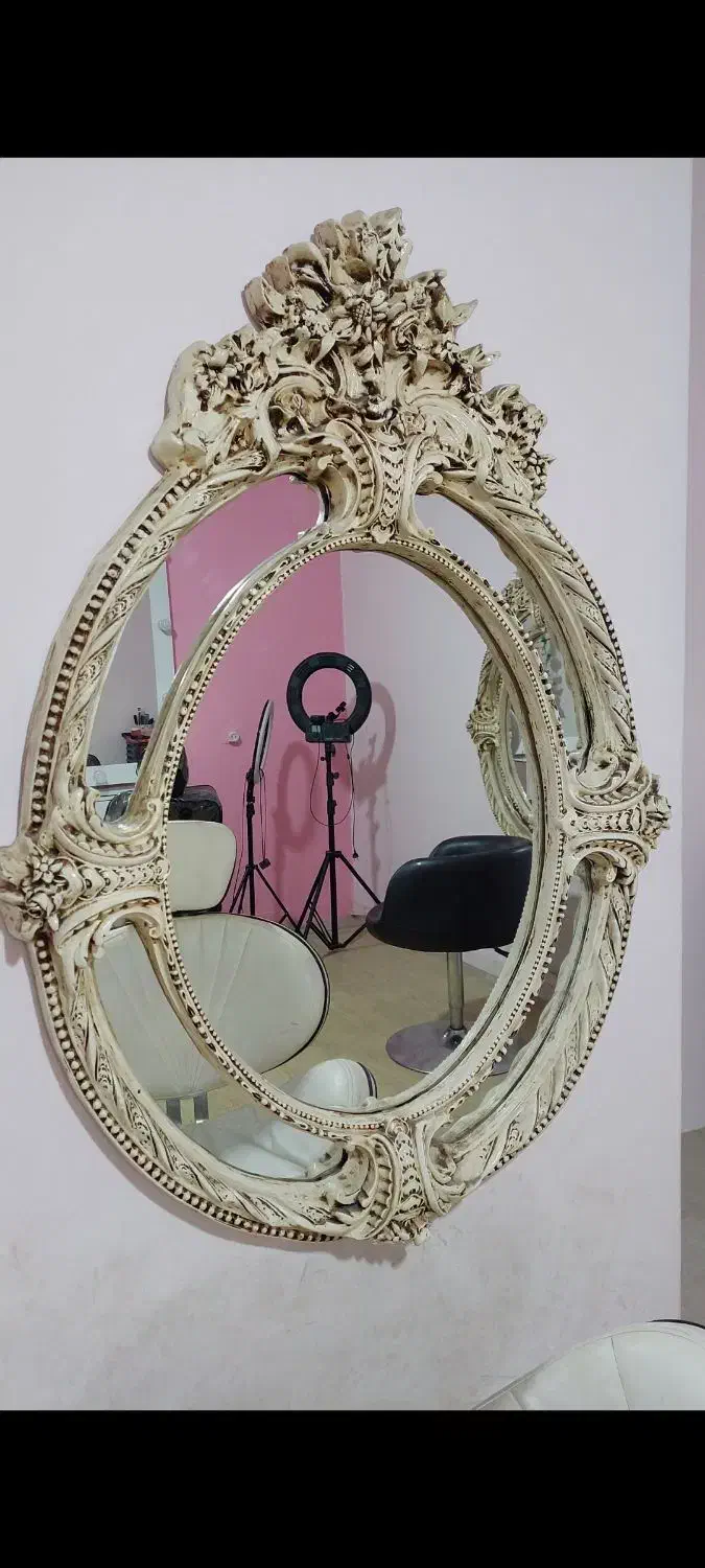 آینه رزین سایز بزرگ خیلی زیبا نو|آینه|اندیمشک, |دیوار