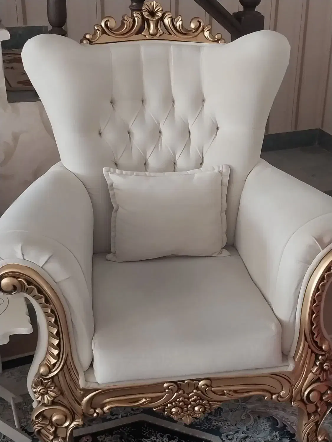 مبل سلطنتی ۷ نفره|مبلمان خانگی و میز عسلی|قوچان, |دیوار