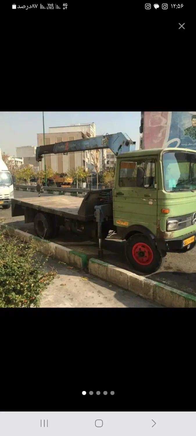 جرثقیل ۳تن ۵تن خاور ارسال ب شهرستان|خدمات حمل و نقل|تبریز, |دیوار