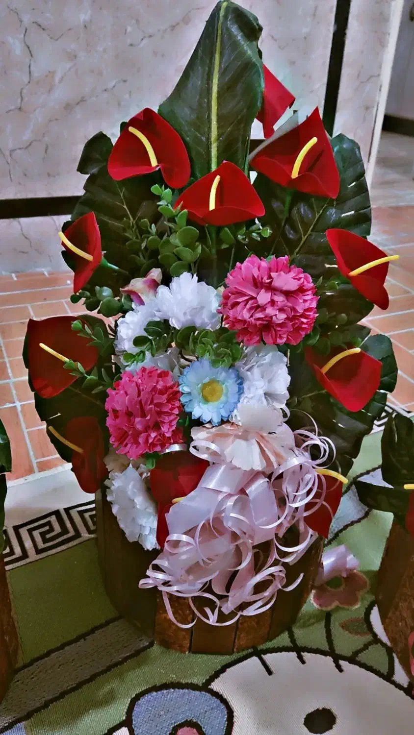 دسته گل|گل مصنوعی|زابل, |دیوار