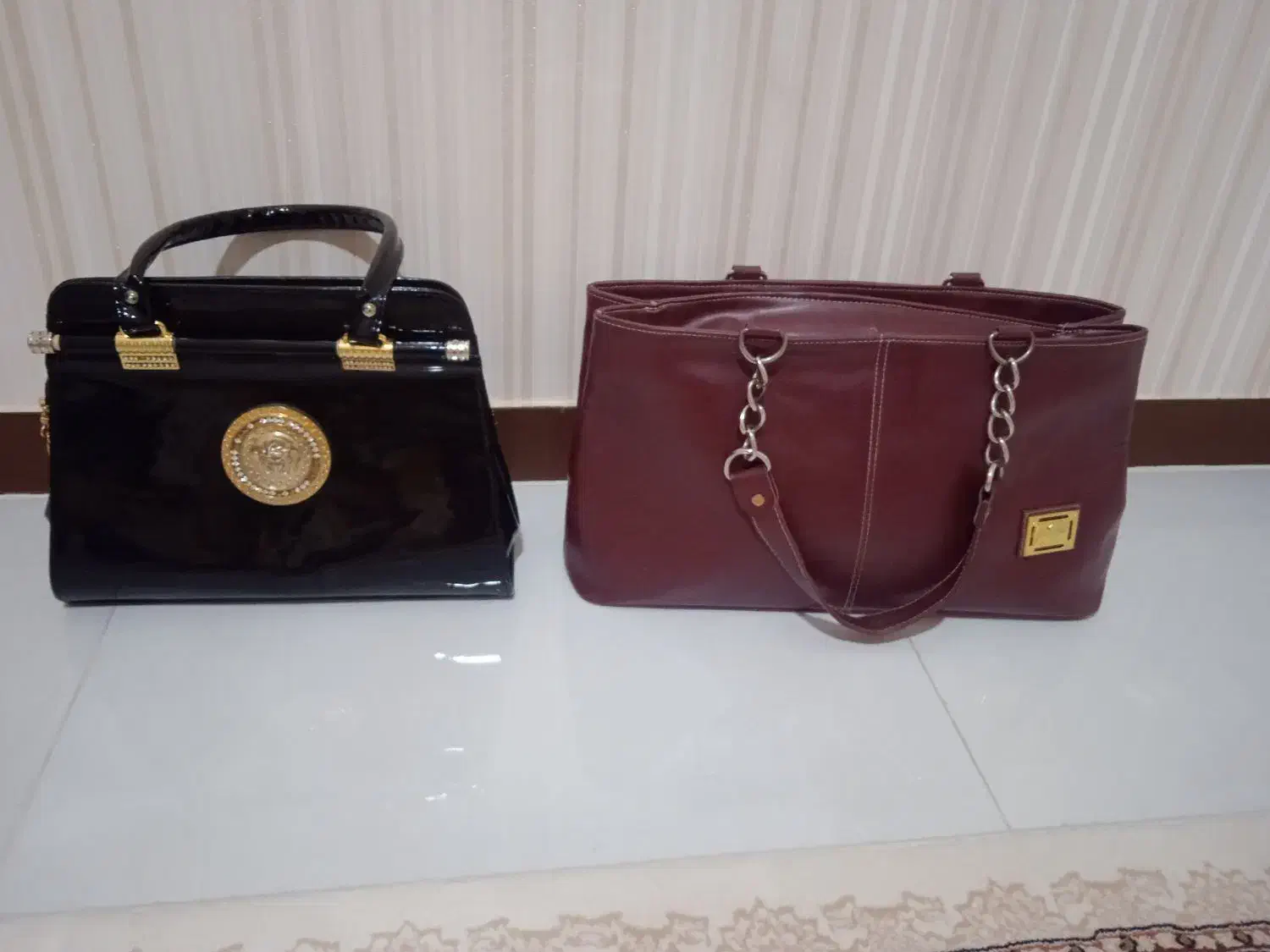 دوتا کیف بزرگ ومجلسی تمیز ونو|کیف، کفش، کمربند|اراک, |دیوار