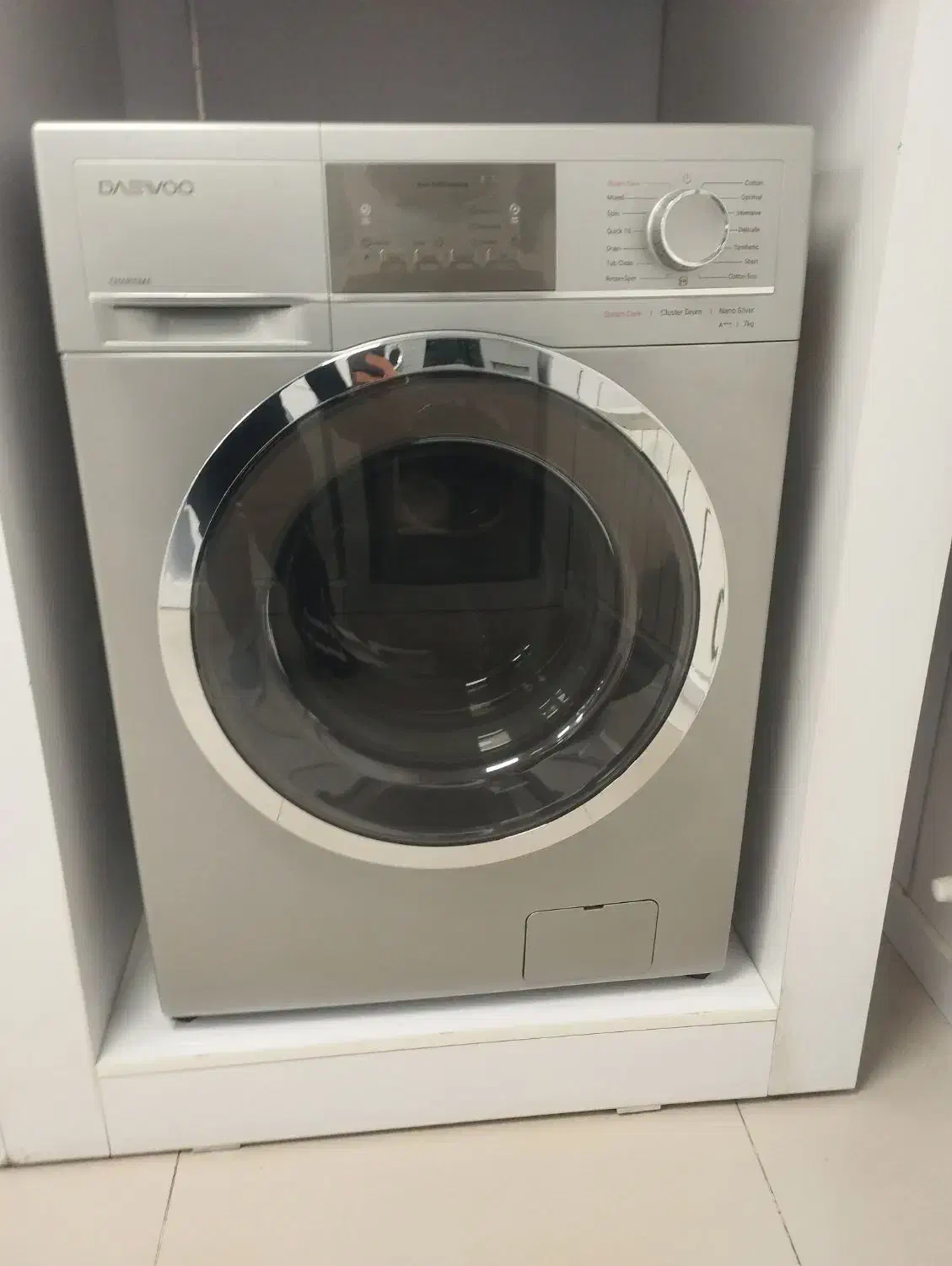 لباسشویی دوو کاریزما 7 کیلویی نقره ای LM-720S|ماشین لباسشویی و خشک‌کن لباس|کرمانشاه, |دیوار