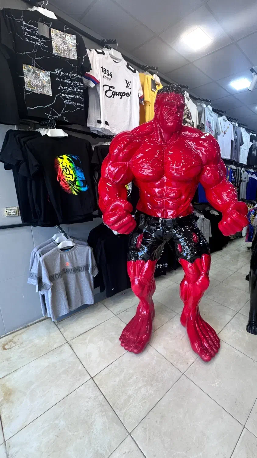 مجسمه هالک بزرگ|مجسمه، تندیس، ماکت|خمینی‌شهر, |دیوار