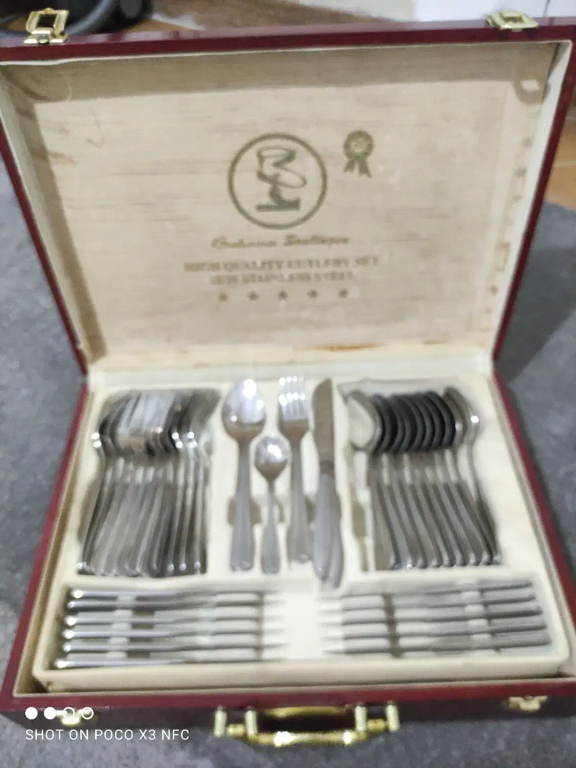 سرویس قاشق وچنگال|ظروف سرو و پذیرایی|نیشابور, امین اسلامی|دیوار