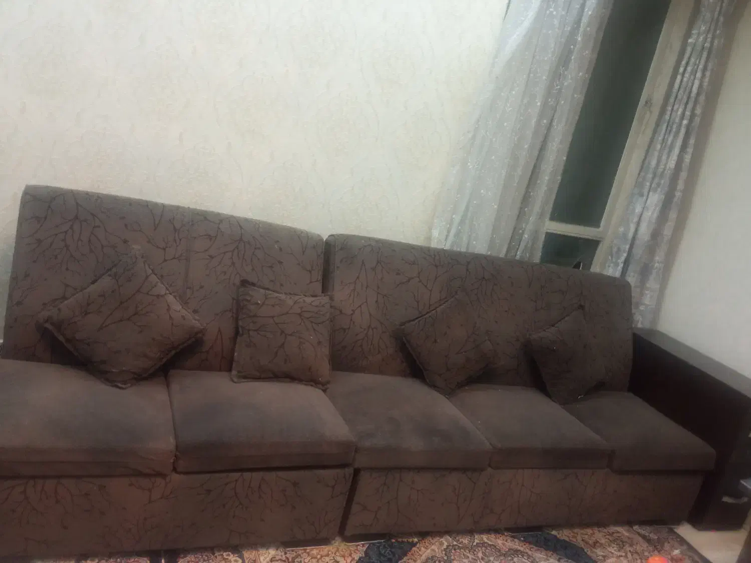 مبل هفت نفره سالم و تمیز|مبلمان خانگی و میز عسلی|شیراز, نجم آباد|دیوار