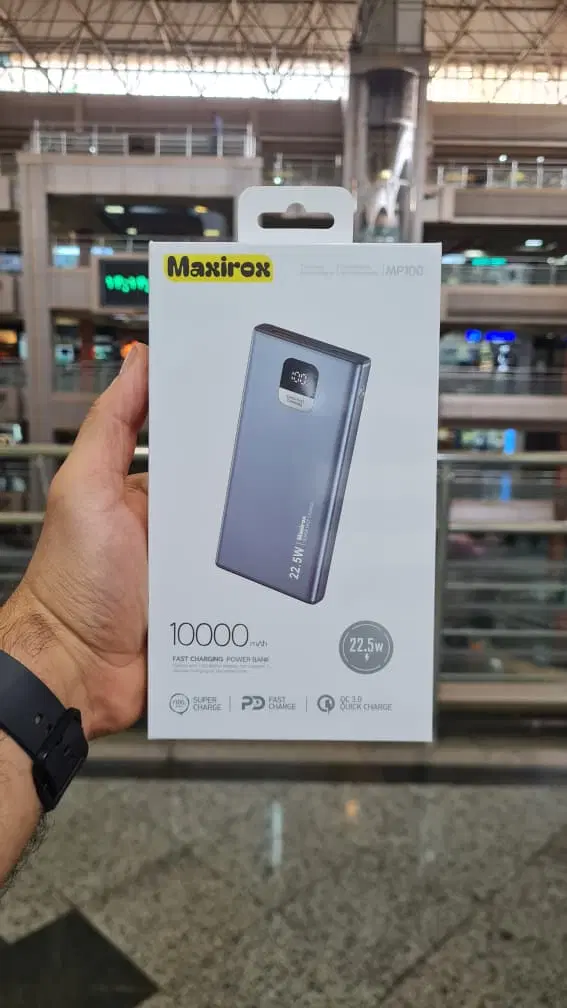 پاوربانک ۱۰هزار Maxirox MP100 و MP115 فست22.5W|لوازم جانبی موبایل و تبلت|تبریز, |دیوار
