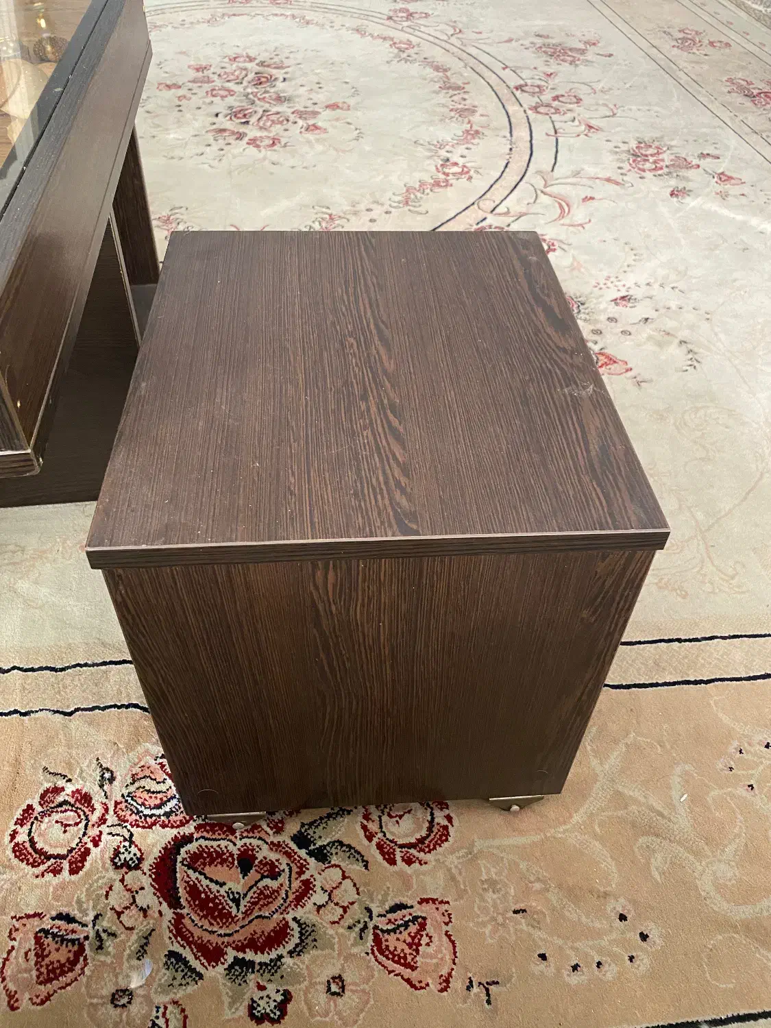 میز جلو‌ مبلی ام دی اف قهوه ای تیره با ۴ عسلی|مبلمان خانگی و میز عسلی|تهران, مدائن|دیوار