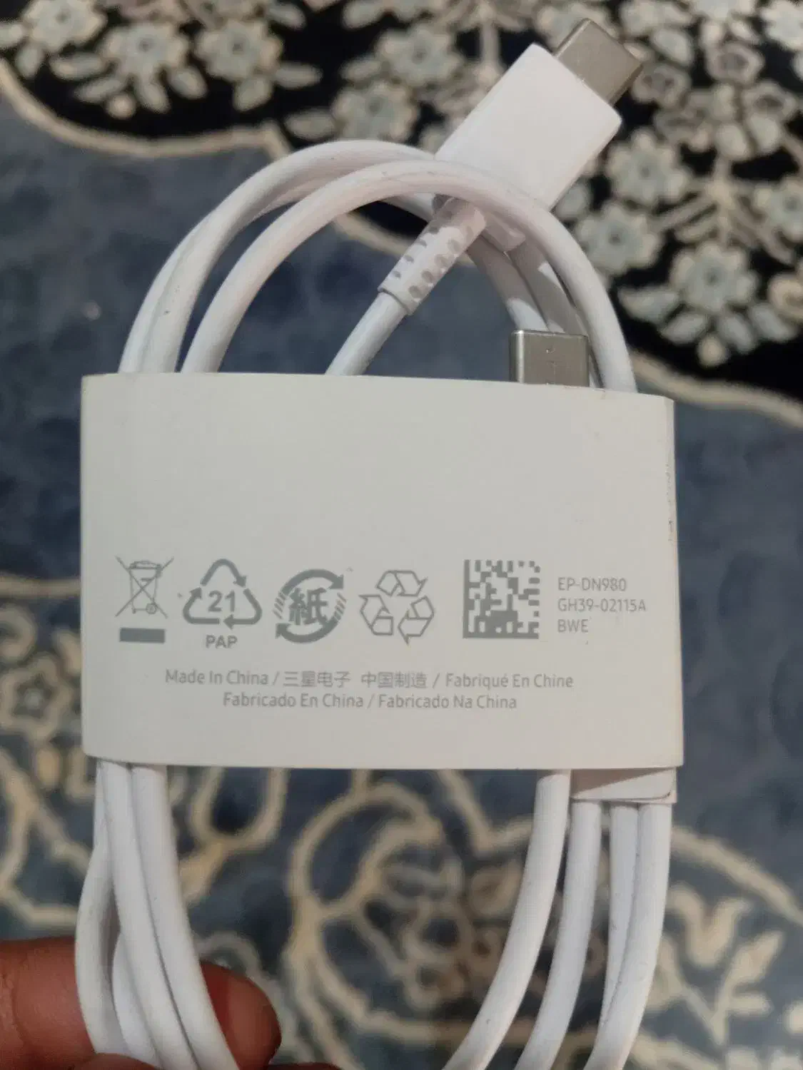 کابل شارژر دوسر تایپسی اصلی|لوازم جانبی موبایل و تبلت|تربت جام, شهرک معلم|دیوار