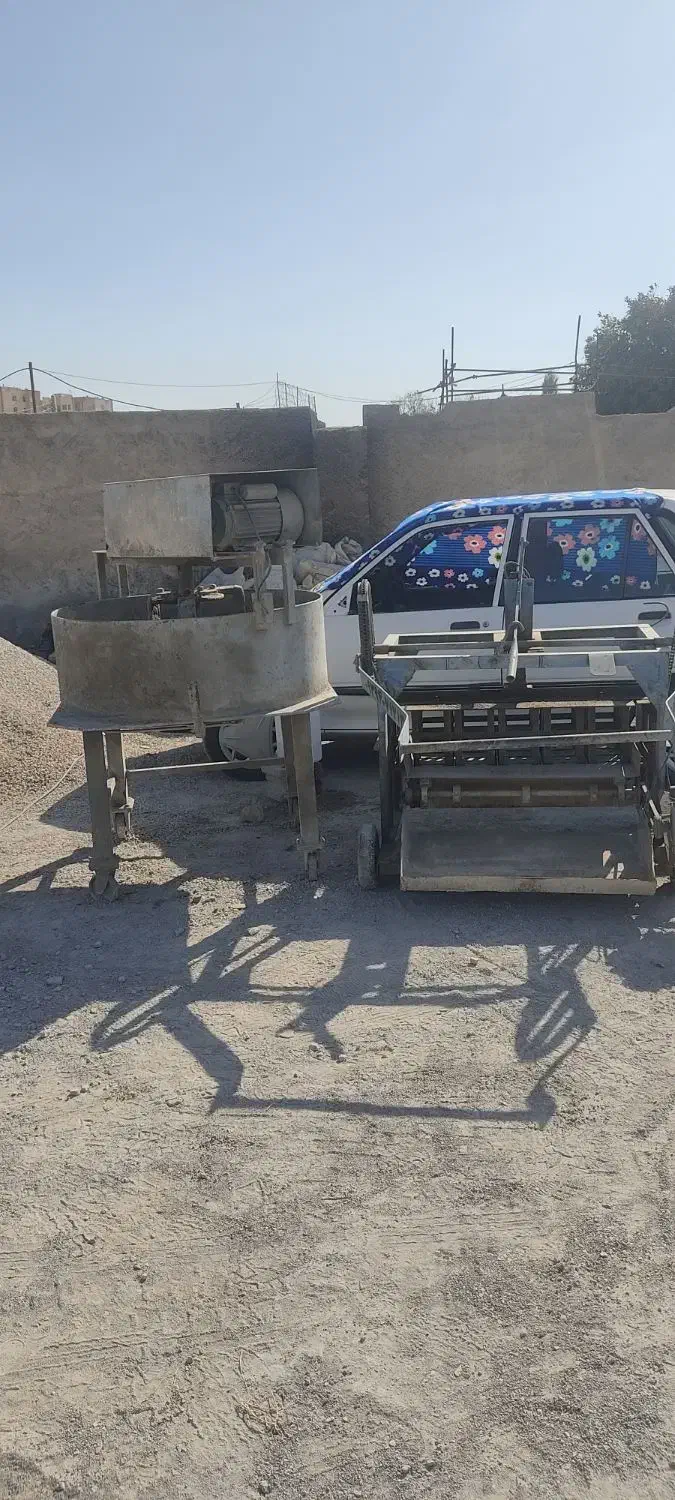 فروش دستگاه همزن وبلوک زن|ماشینآلات صنعتی|بجنورد, |دیوار