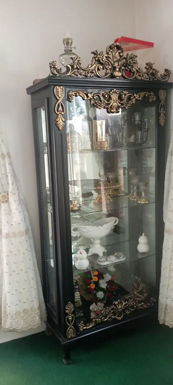 بوفه چوبی|بوفه، ویترین، کنسول|مهاباد (آذربایجان غربی), |دیوار