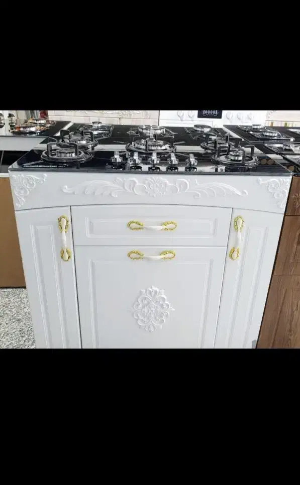 اجاق گاز طرح MDF شیشه ای و استیل(با ضمانت معتبر)|اجاق گاز و لوازم برقی پخت‌وپز|تهران, مشیریه|دیوار