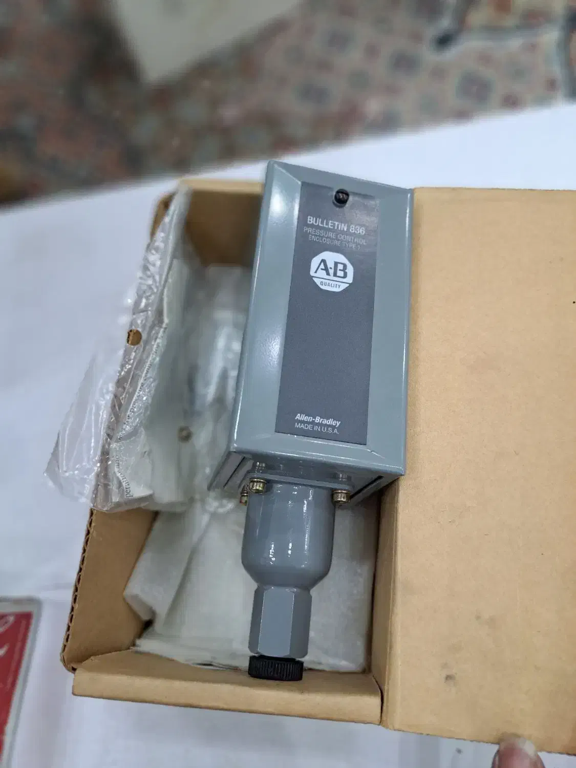 پرشر سوئیچ آلن برادلی Allen-Bradley C2-836|آبگرمکن، پکیج، شوفاژ|تهران, ابوذر|دیوار