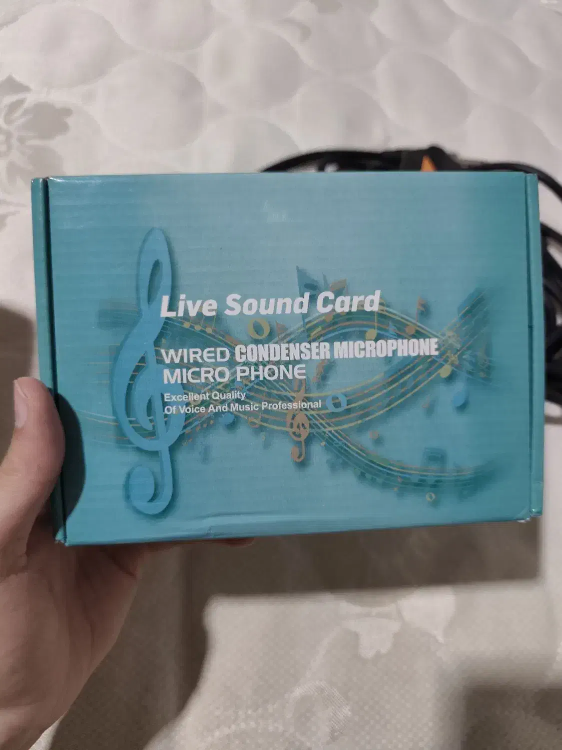 میکروفون و کارت صدا v8|صوتی و تصویری|اصفهان, نصرآباد|دیوار