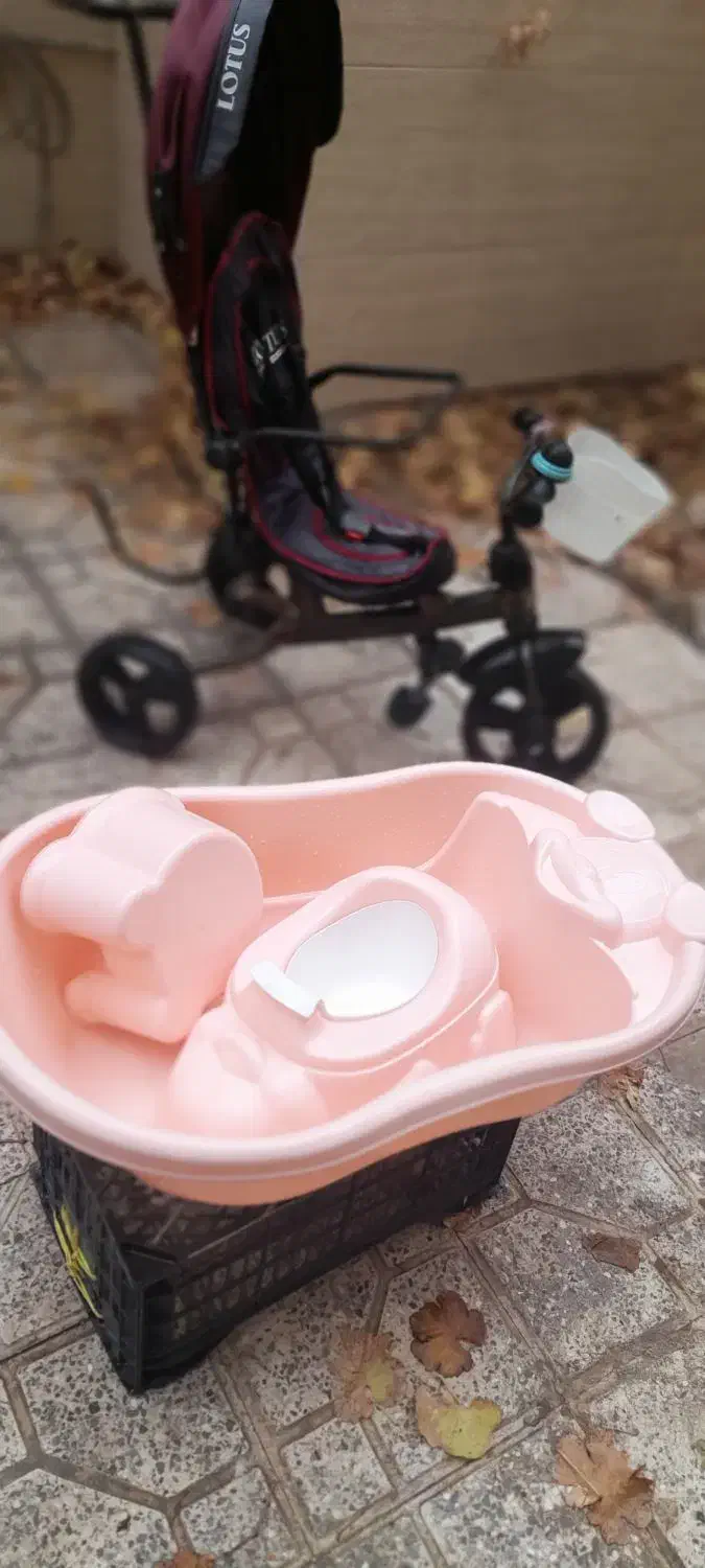 سه چرخه کودک/ دلیجان مدل لوتوس|دوچرخه، اسکیت، اسکوتر|اصفهان, ارزنان|دیوار