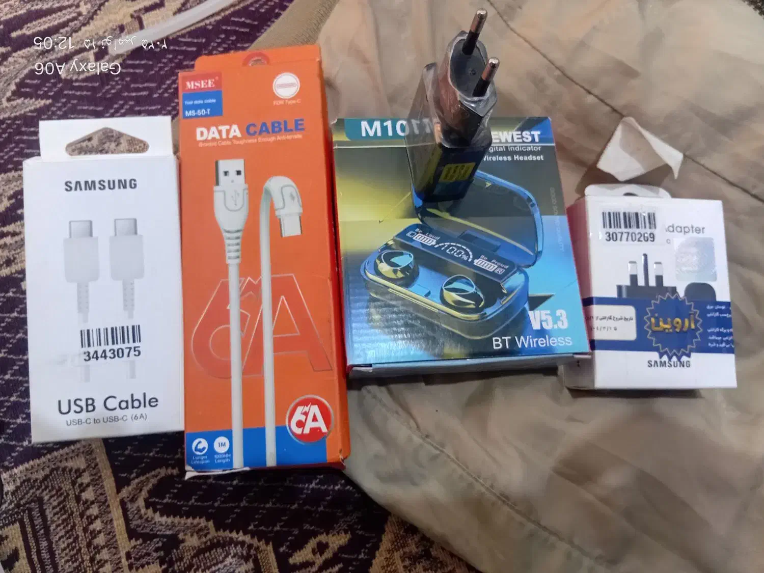 ۲جفت شارژروکابل اصل فست ایرپاد هم هست ۷۰۰۰همش|لوازم جانبی موبایل و تبلت|مشهد, توس (بلوار توس)|دیوار