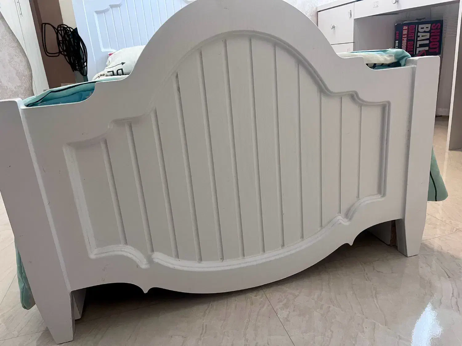 تخت تک نفره نوجوان|تخت و سرویس خواب|مشهد, الهیه|دیوار