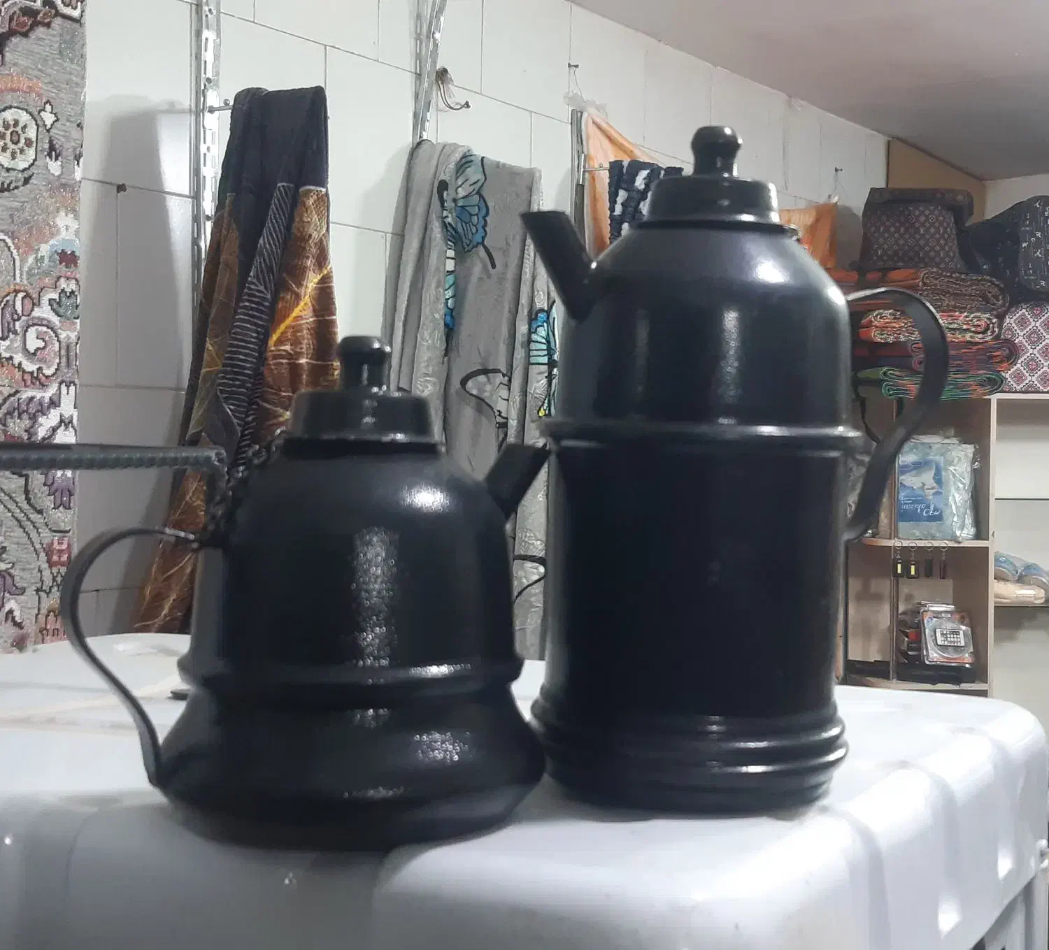 کتری و قوری ذغالی|قوری، کتری، قهوهساز دستی|اصفهان, همتآباد|دیوار