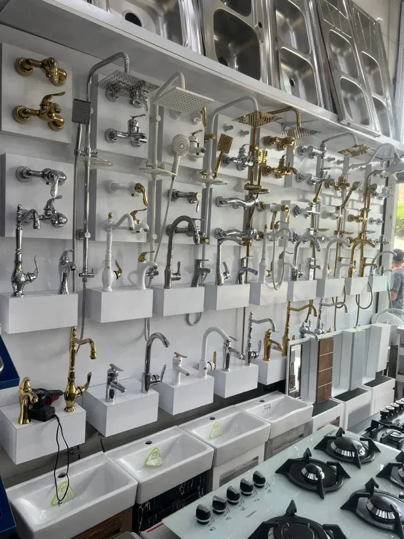 شیرآلات چهارتیکه ۷سال گارانتی شیر دو‌منظوره|مصالح و تجهیزات ساختمان|قم, امامزاده ابراهیم|دیوار