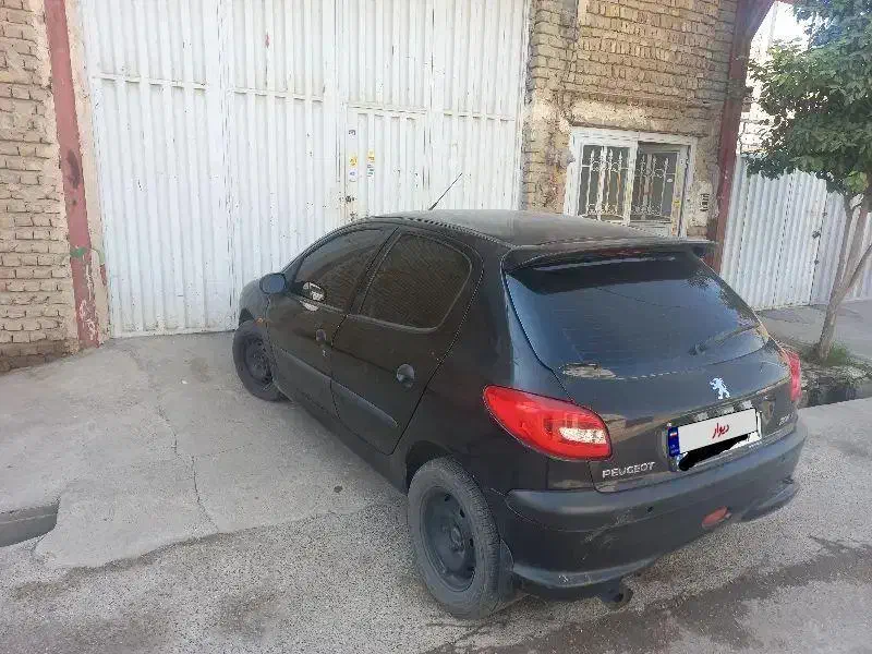 ۲۰۶تیپ ۶ اتومات مدل ۸۳|خودرو سواری و وانت|گالیکش, |دیوار