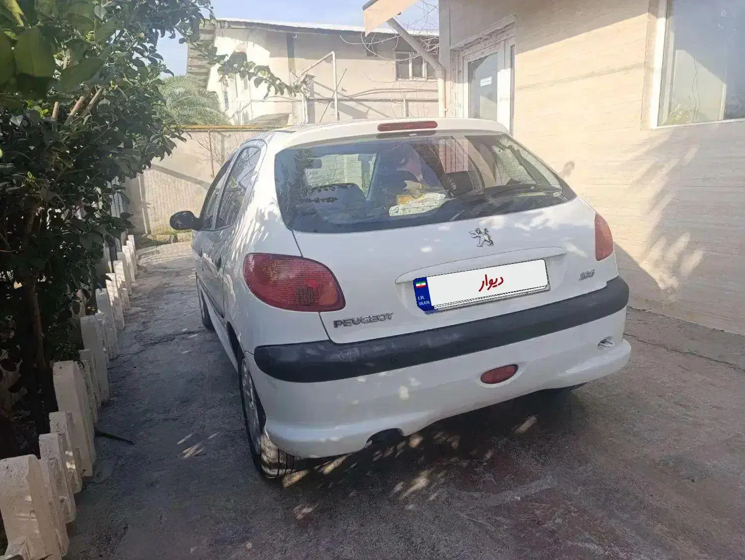 پژو ۲۰۶ تیپ ۲|خودرو سواری و وانت|رشت, منظریه|دیوار