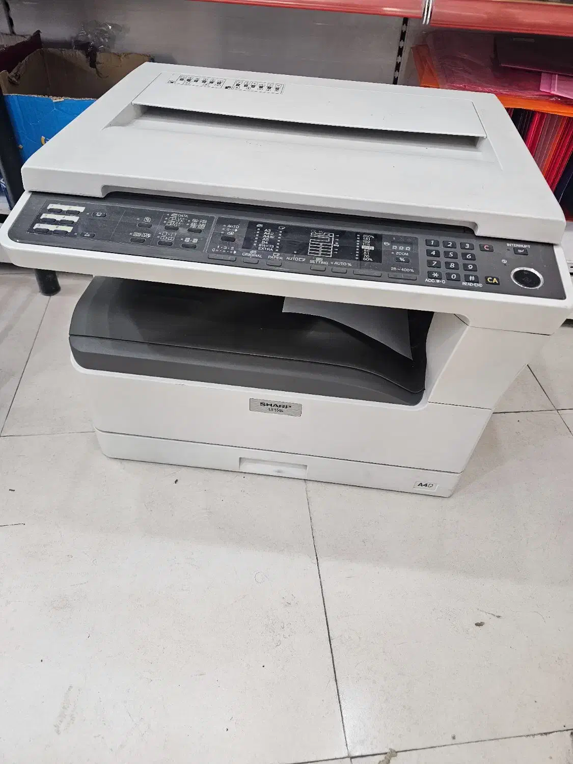 فتوکپی شارپ ۵۵۱۶ بسیار تمیز|پرینتر، اسکنر، کپی، فکس|شیراز, آبیاری|دیوار