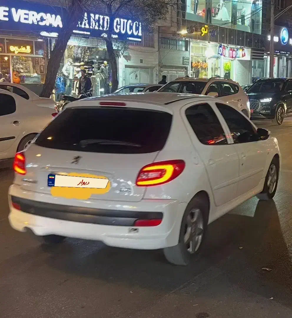 پژو ۲۰۷ سقف فلز فرمان برقی بی رنگ|خودرو سواری و وانت|اردبیل, |دیوار