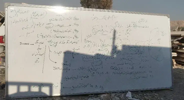 2عدد تخته  وایت برد بزرگ مناسب برای کلاس های درسی|لوازم التحریر|ری, صفاییه (چشمه علی)|دیوار